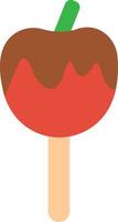 Caramelized Apple Icon Design Symbol vector