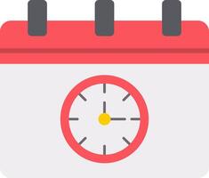 Deadline Icon Design Symbol vector