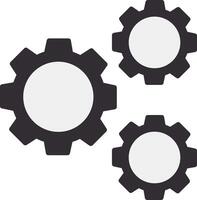 Cogs Icon Design Symbol vector