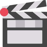 Clapperboard Icon Design Symbol vector