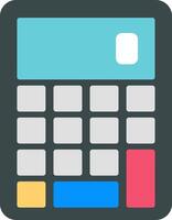 Calculator Icon Design Symbol vector