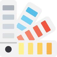 Color Palette Icon Design Symbol vector