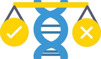 Bioethics Icon Design Symbol vector