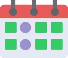 Calendar Icon Design Symbol vector