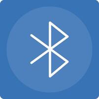 Bluetooth Icon Design Symbol vector