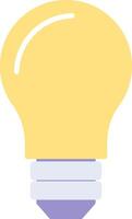 Bulb Icon Design Symbol vector