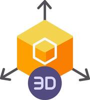 3d Icon Design Symbol vector