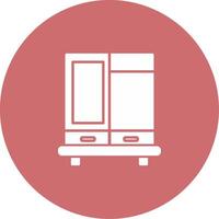 Wardrobe Icon Design Symbol vector