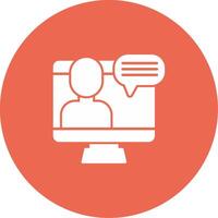 Conference Icon Design Symbol vector