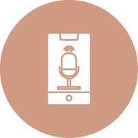 Voice Control Icon Design Symbol vector
