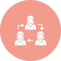 Team Work Icon Design Symbol vector