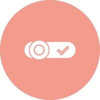 Toggle Icon Design Symbol vector