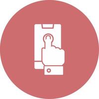 Touchscreen Icon Design Symbol vector