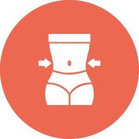 Waist Icon Design Symbol vector