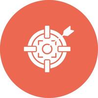 Target Icon Design Symbol vector