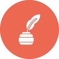 Quill Icon Design Symbol vector