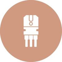Transistor Icon Design Symbol vector