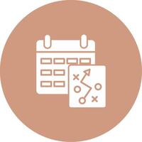 estrategia icono diseño símbolo vector