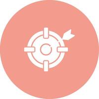 Target Icon Design Symbol vector