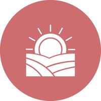 Sunrise Icon Design Symbol vector