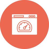 Speed Test Icon Design Symbol vector