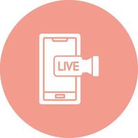 Streaming Icon Design Symbol vector
