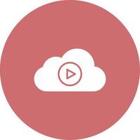 Streaming Icon Design Symbol vector