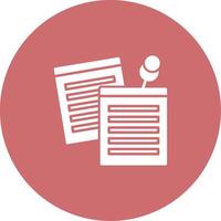 Sticky Notes Icon Design Symbol vector