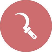Sickle Icon Design Symbol vector