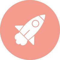 Rocket Launch Icon Design Symbol vector