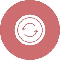 Refresh Icon Design Symbol vector