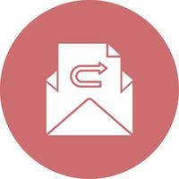 Reply Message Icon Design Symbol vector