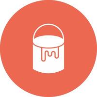 Paint Bucket Icon Design Symbol vector