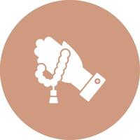 Tasbih Icon Design Symbol vector