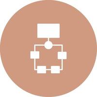 Flowchart Icon Design Symbol vector