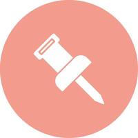Push Pin Icon Design Symbol vector