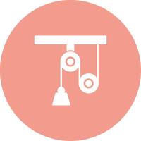 Pulley Icon Design Symbol vector
