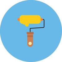 Paint Roller Icon Design Symbol vector