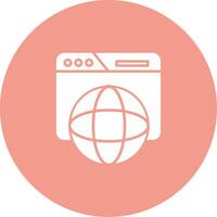 Online Presence Icon Design Symbol vector
