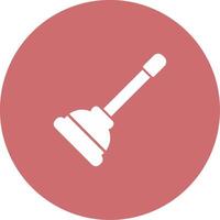 Plunger Icon Design Symbol vector