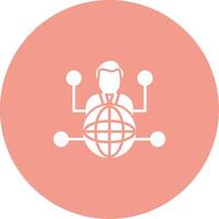 Outsource Icon Design Symbol vector