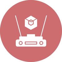 Hologram Icon Design Symbol vector