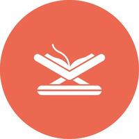 Quran Icon Design Symbol vector