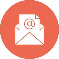 Mail Icon Design Symbol vector