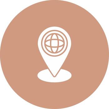 Geospatial Technology Icon Design Symbol vector