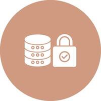 Database Icon Design Symbol vector