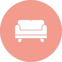 Sofa Bed Icon Design Symbol vector