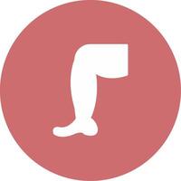 Leg Icon Design Symbol vector