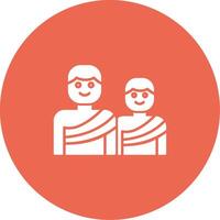 Pilgrims Icon Design Symbol vector