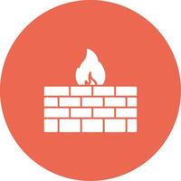 Firewall Icon Design Symbol vector